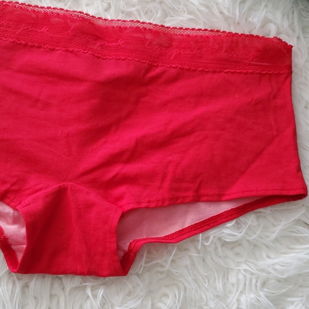 Pink Victoria Secret Panty Women Red XL/XG - Picture 4 of 6